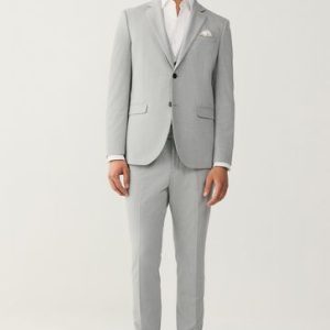 CAN443 Light Grey Skinny Motionflex Stretch Suit