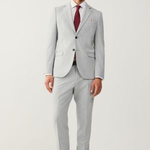 CAN438 Light Grey Slim Motionflex Stretch Suit
