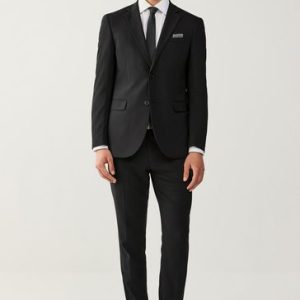 CAN426 Black Slim Essential Suit